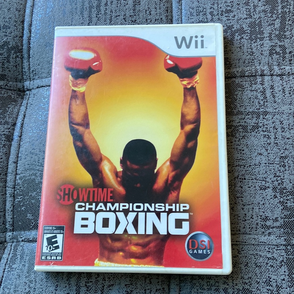 💚Wii Championship Boxing